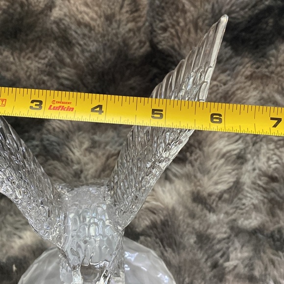 Vintage Crystal d'Arques Decorative
Hunting Bald Eagle With Fish. - Picture 15 of 16
